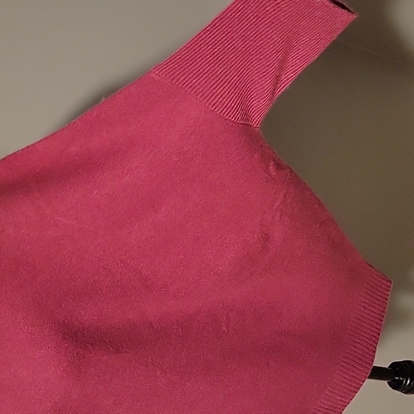 REPEAT Fuchsia Cashmere Dolman Sweater - Picture 3 of 6